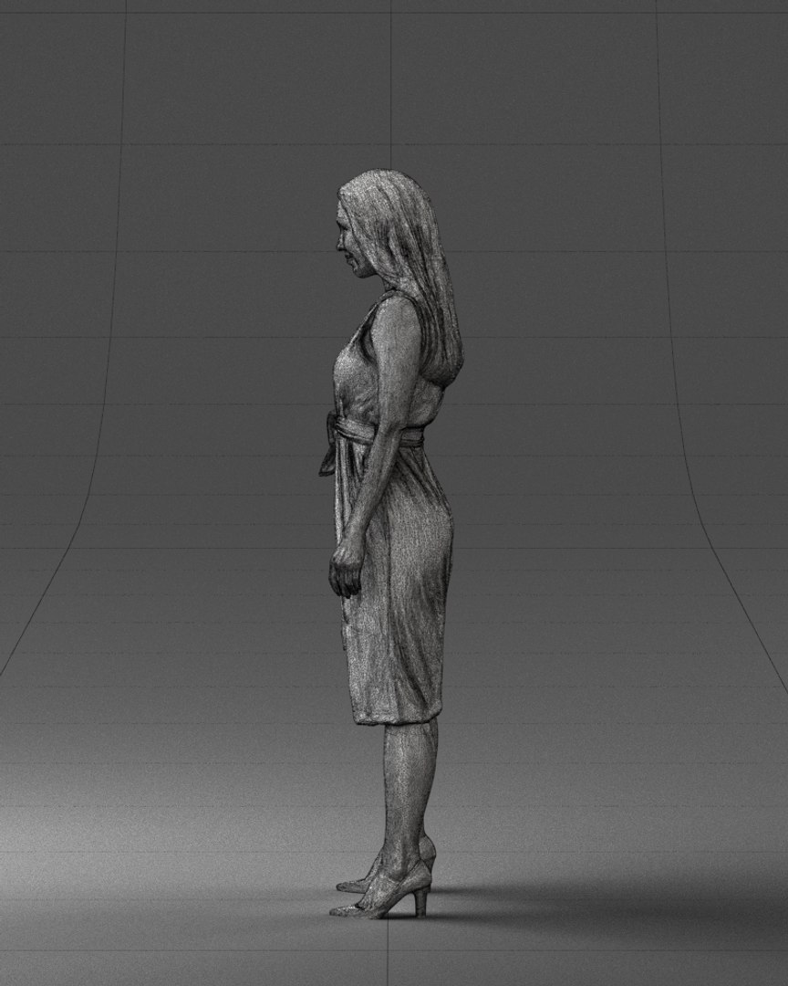 3D Scanned Woman Model - TurboSquid 1408978