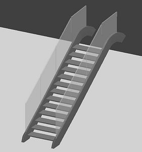 3D stairs