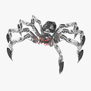 3d model robot spider