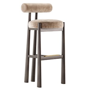 Petra Bar Chair 2015 3D