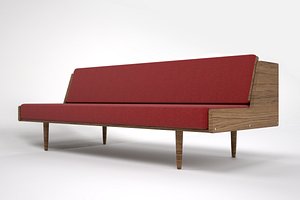 hans wegner daybed 3ds