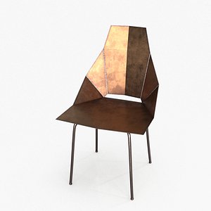 Bludot Chair Copper model