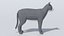 Low Poly Cartoon Cat 3D