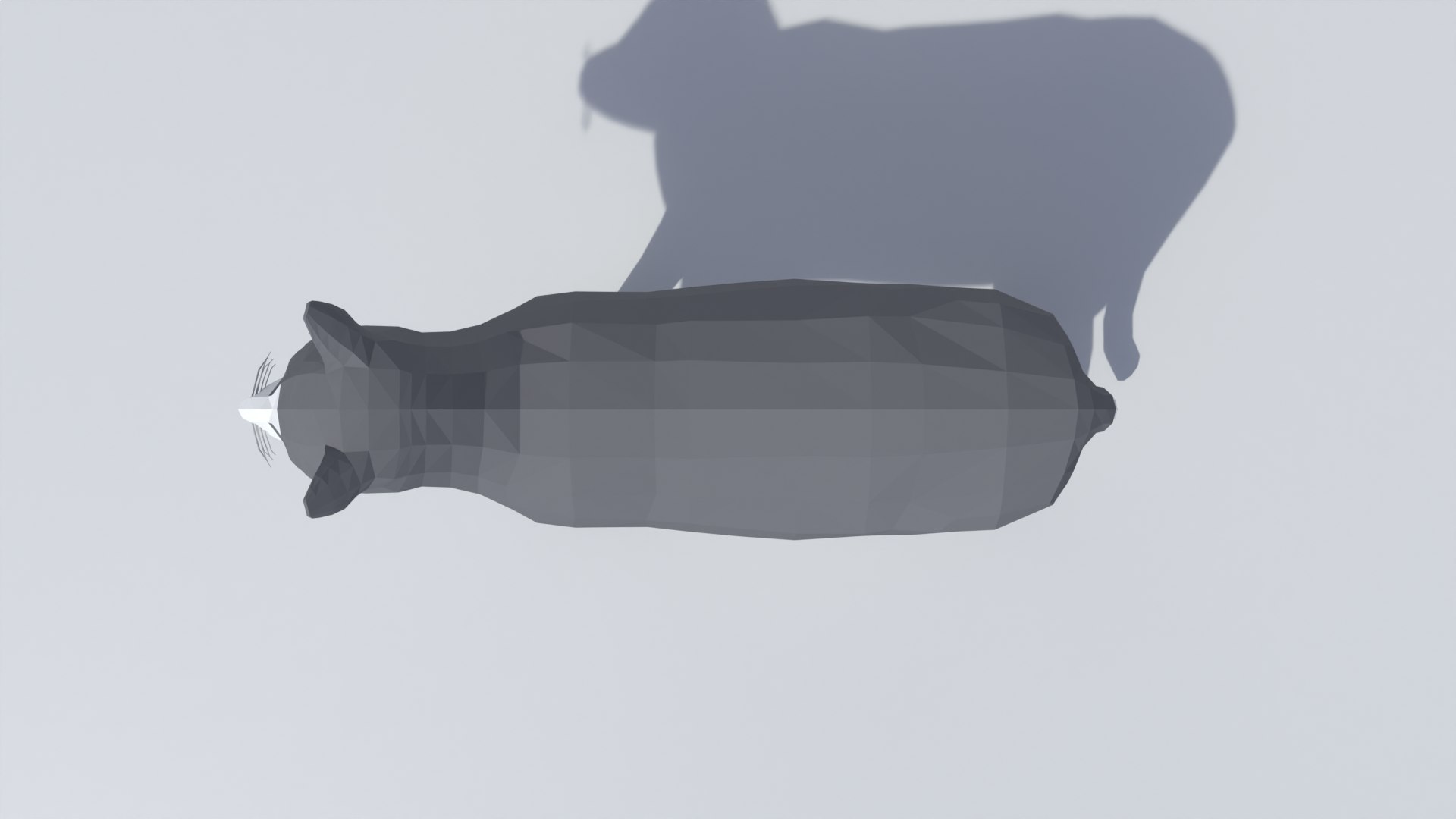 Low Poly Cartoon Cat 3D - TurboSquid 2312756