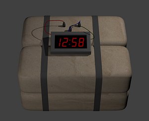 free explosive 3d model