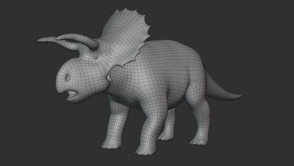 modelo 3d Avaceratops Basemesh Low Poly - TurboSquid 1992838
