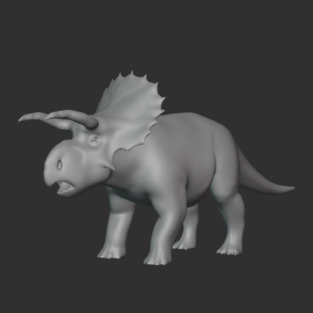 modelo 3d Avaceratops Basemesh Low Poly - TurboSquid 1992838