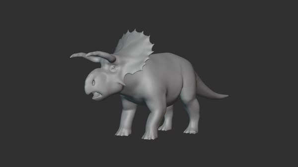 Avaceratops Basemesh Low Poly Modelo 3D - TurboSquid 1992838