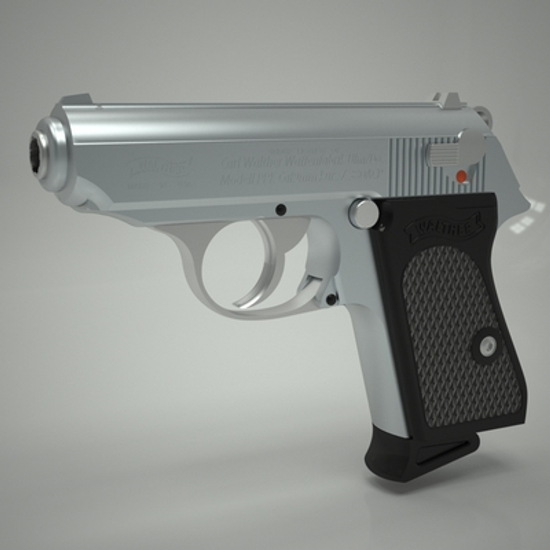 3д модель пистолета. Walther PPK 3d Print. Пистолет ППК 3д модель. Walther 3. Вальтер ППК на 3д принтере.