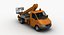 mercedes sprinter crane 3d model