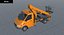 mercedes sprinter crane 3d model