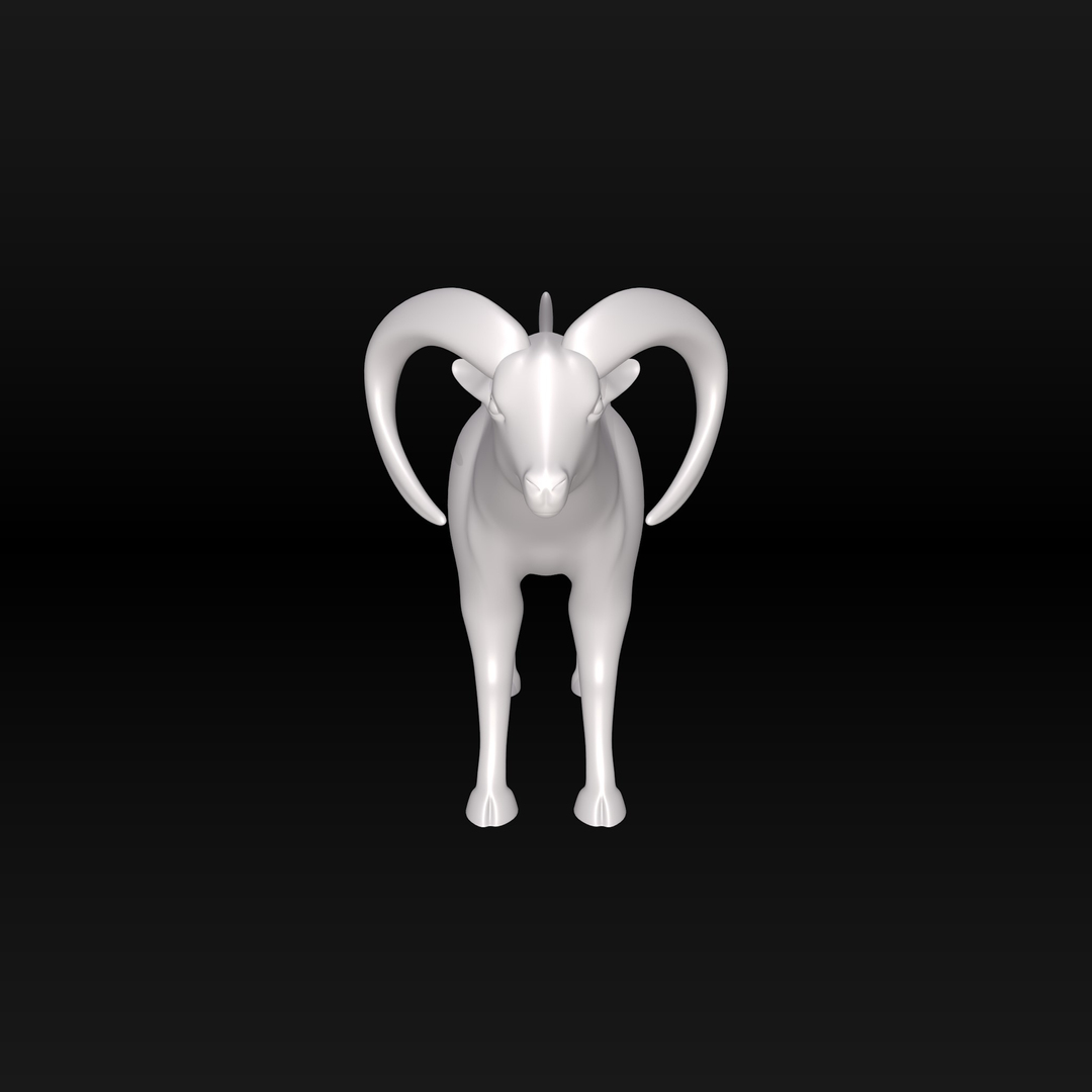 3D Goat Ram TurboSquid 1663000