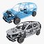 Bastidor de SUV eléctrico híbrido con chasis