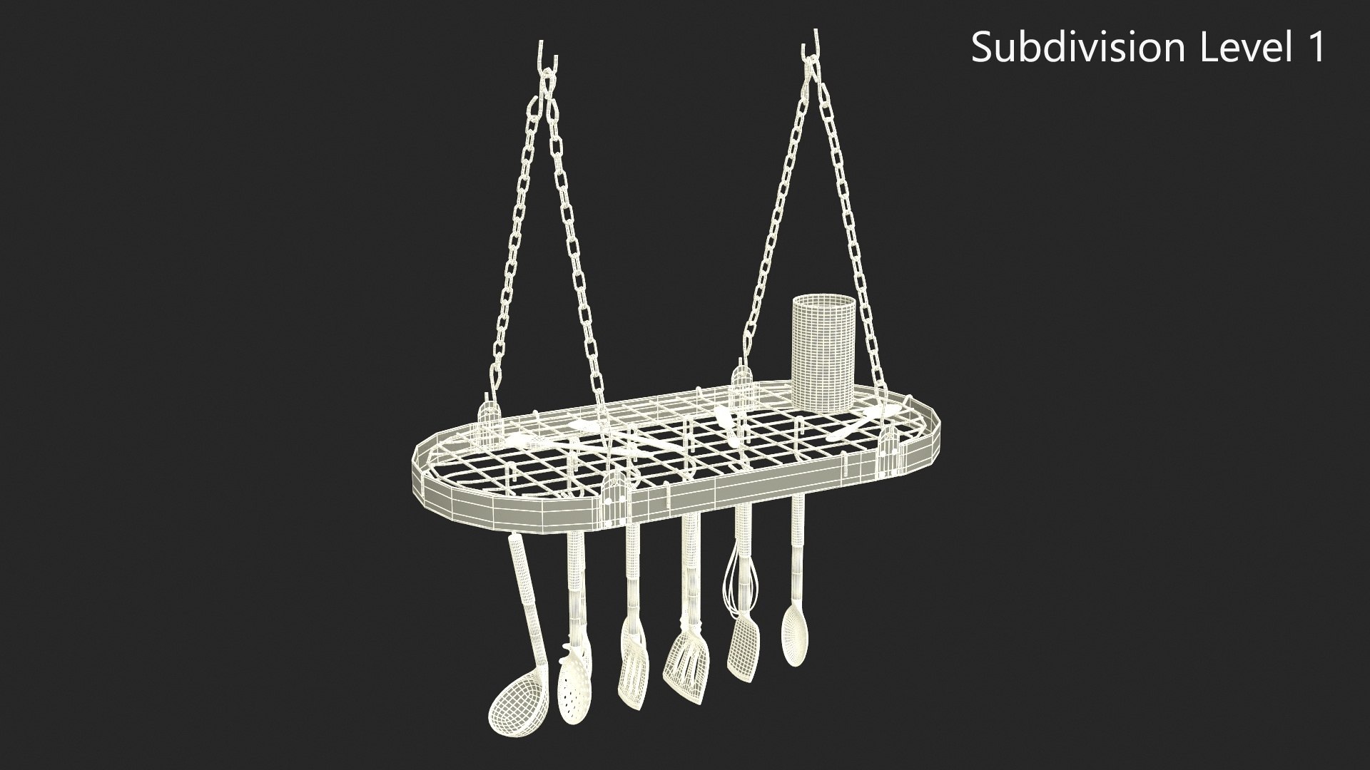 Hanging Pot Rack with Cooking Utensils 3D https://p.turbosquid.com/ts-thumb/3k/0OAg6S/2s/hangingpotrackwithcookingutensilsc4dmodel017/jpg/1701063497/1920x1080/fit_q87/fdd84c36194ee7bce9776c8999b728bcf9bb44de/hangingpotrackwithcookingutensilsc4dmodel017.jpg