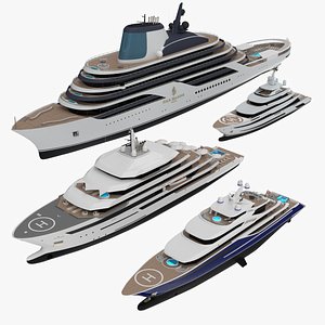 Yacht Collection Winter 2024 3D model