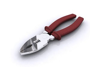 tools pliers 3d model
