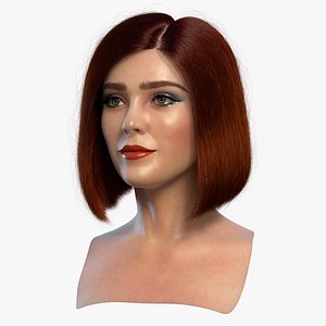 Female Head 3 With Blends