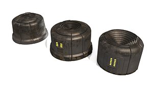 rocket engines 3D model
