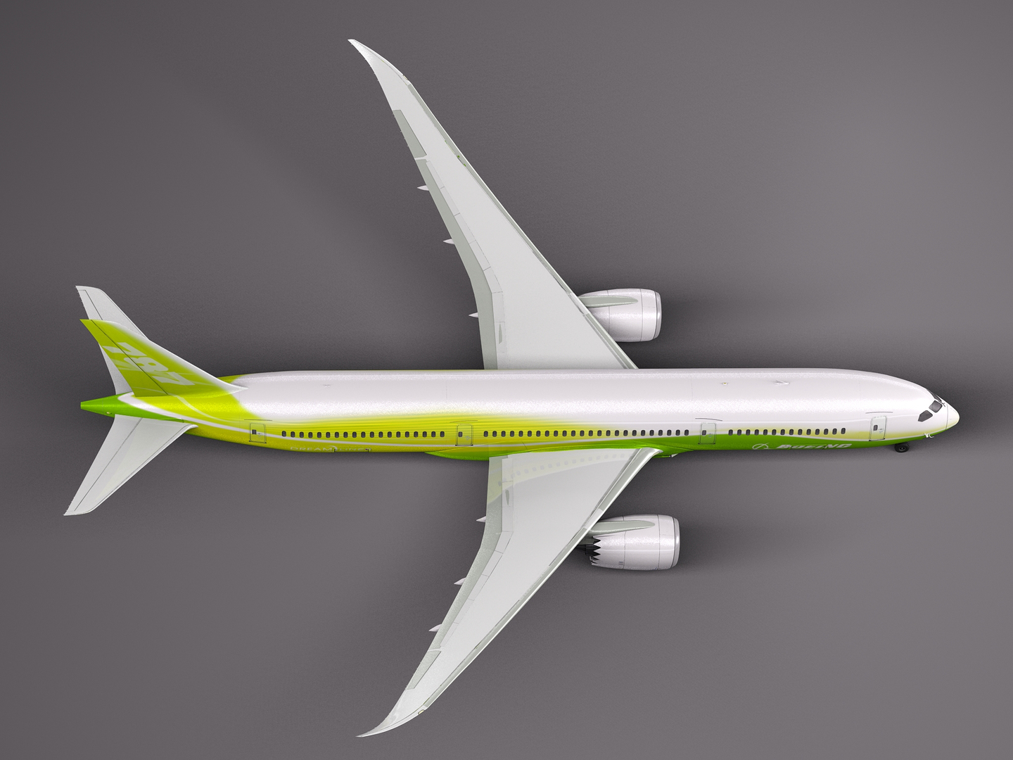 ma green boeing 787