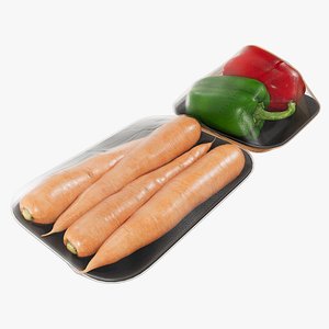 carrots-pepper 3D model
