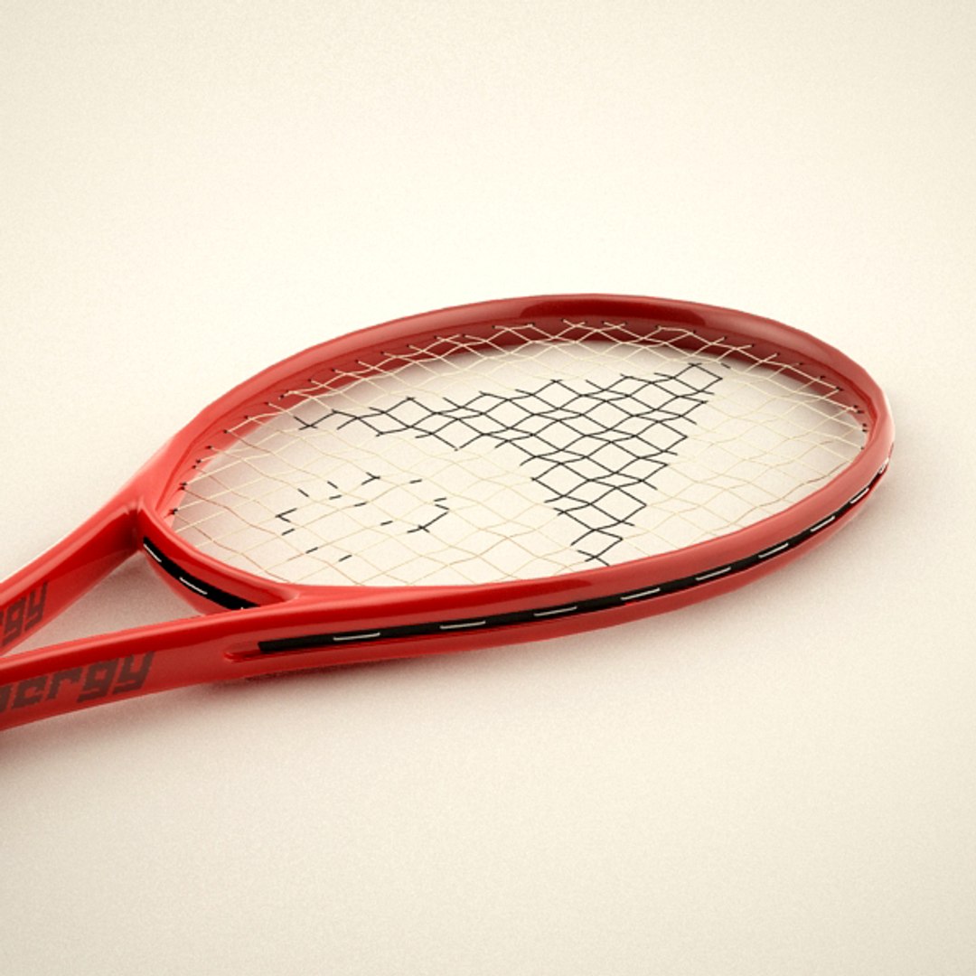 3d tennis racket