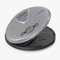 Walkman Sony Portable CD Player Open