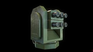 turret 3D model