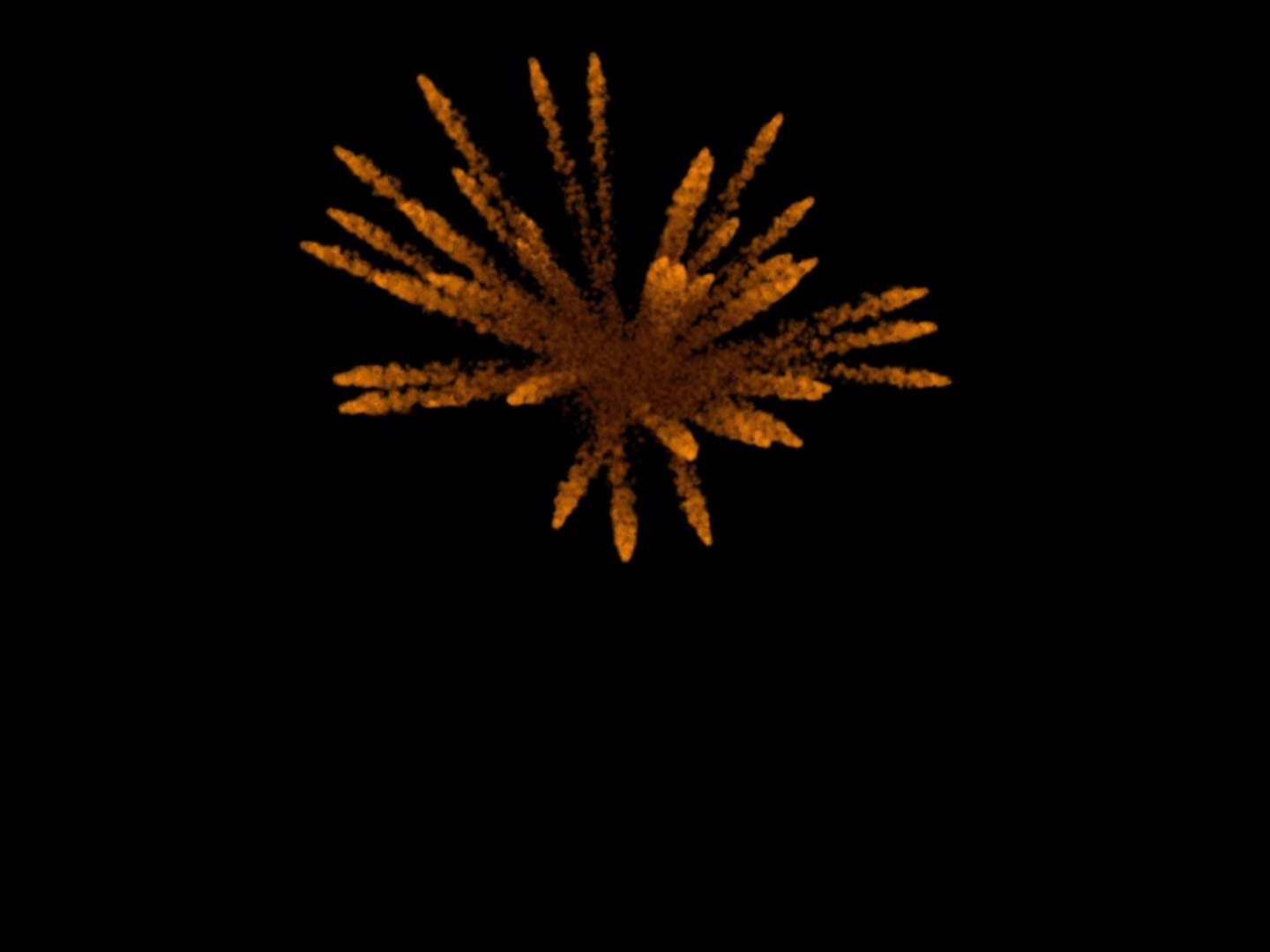 3d Fireworks Model