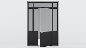3D Aluminium door 253