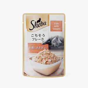 3D Sheba Cat Food Wet