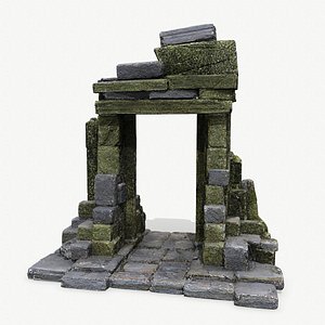 3D model Ruin Gate