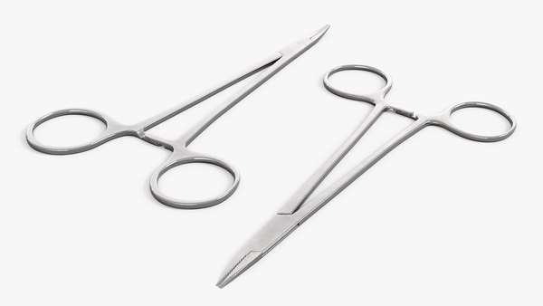modelo 3d Pinzas curvas para la arteria de Kelly - TurboSquid 2390535