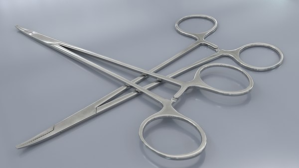 modelo 3d Pinzas curvas para la arteria de Kelly - TurboSquid 2390535