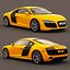 3D audi r8 v10