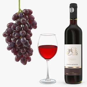 3D model Winery Products Collection 2
