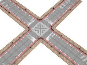 3D modular road