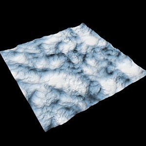 mountainous terrain necksmasher 3d model