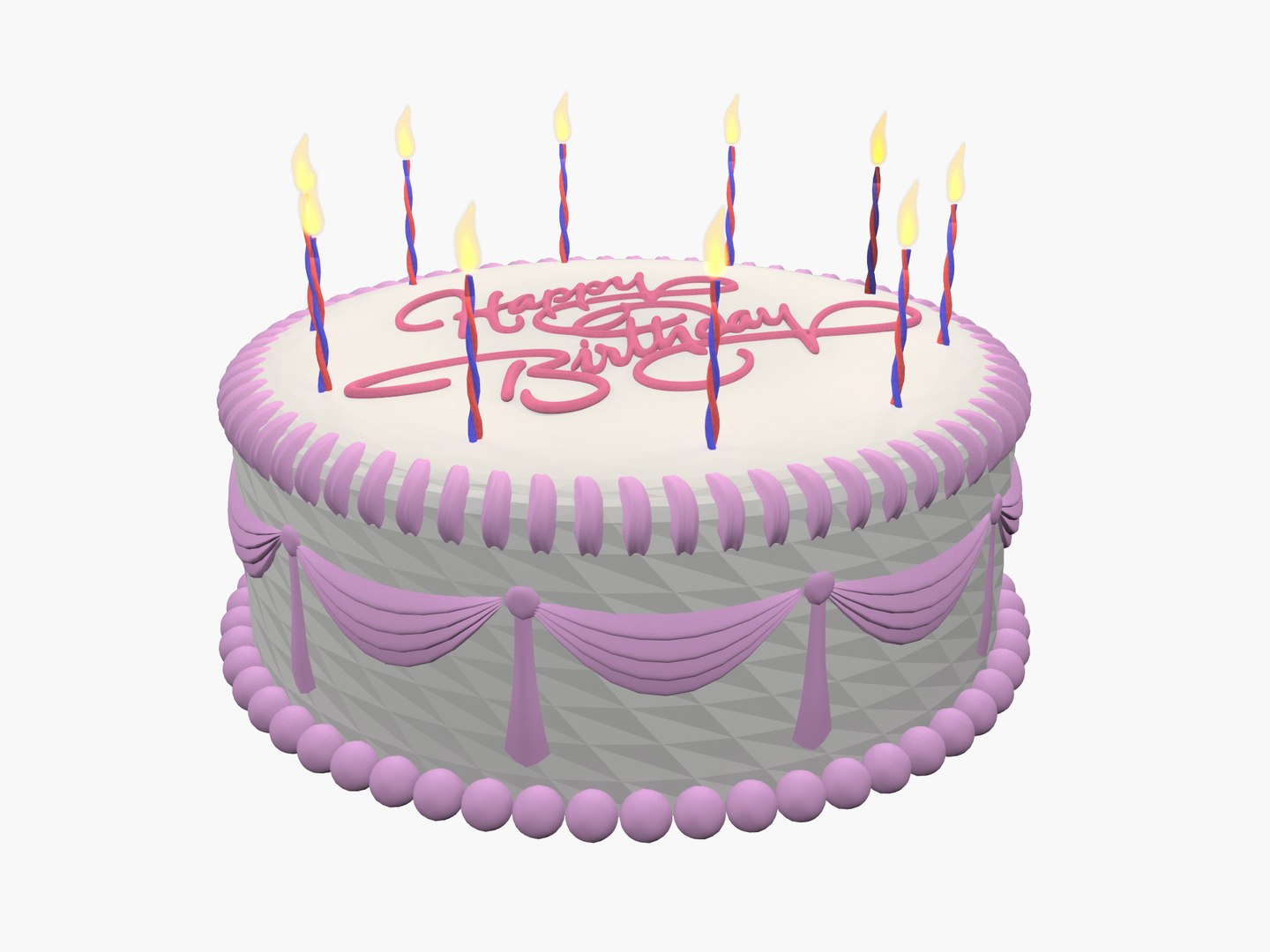 3D birthday cake https://p.turbosquid.com/ts-thumb/3k/fcEhVa/CeXP0z7j/lp_cake4/jpg/1510843979/1920x1080/fit_q87/14c3df93d1b9601ddaec2fbf6117b98ae7ed4501/lp_cake4.jpg
