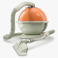 Mid-Century Canister Vacuum Cleaner
