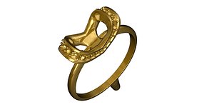 gold ring 3d model