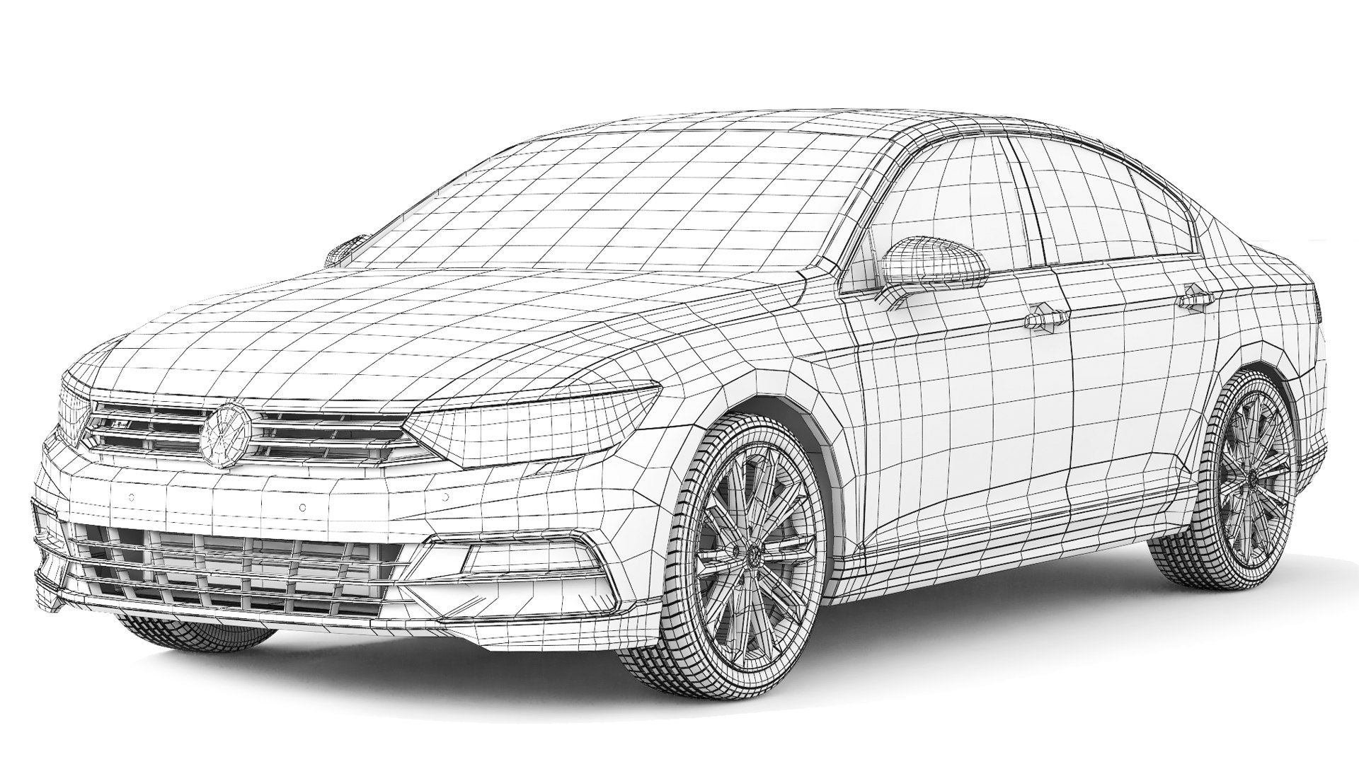 Collection Of Volkswagen Passat B8 3D Model - TurboSquid 2130595