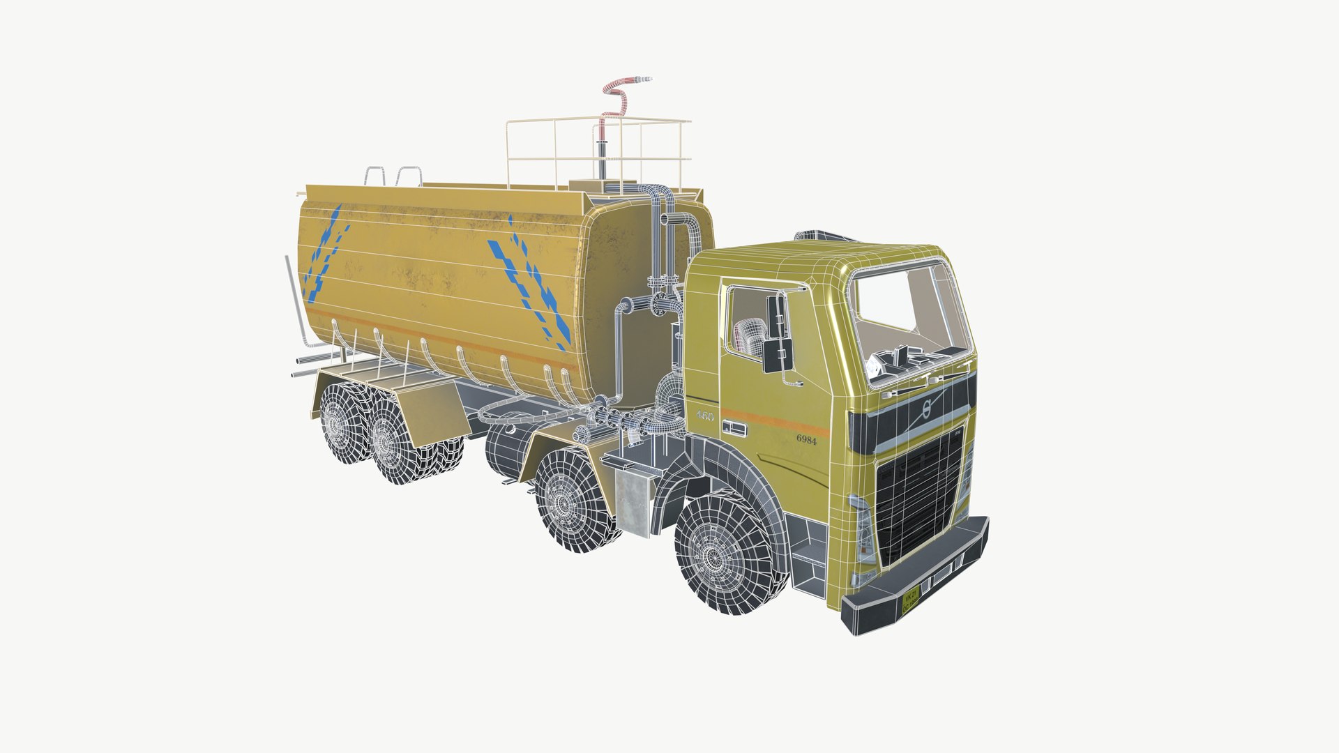 VOLVO Fire Fighting Truck 3D Model - TurboSquid 2270818