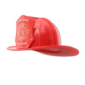 firefighter helmet 3D model