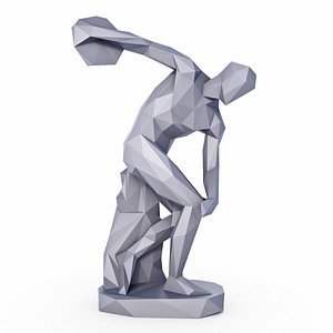 discobolus statue model