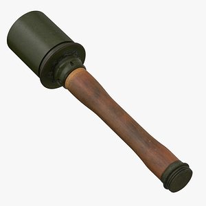 3d model of 24 grenade -