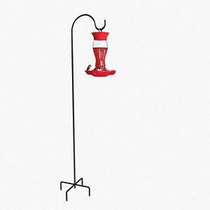 hummingbird feeder bird 3D