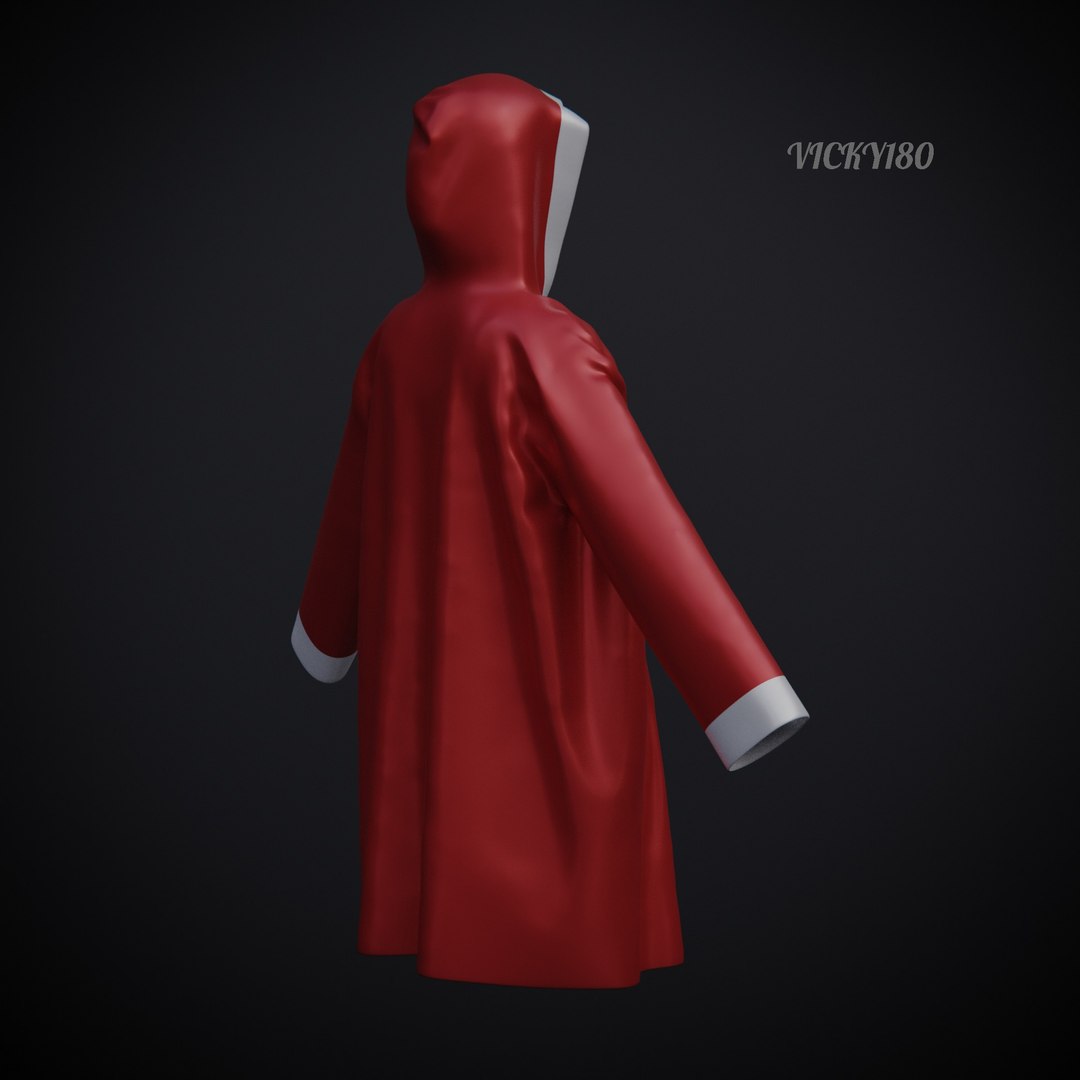 3D Female Boxer Outfit - Shorts Set And Robe - TurboSquid 1998113