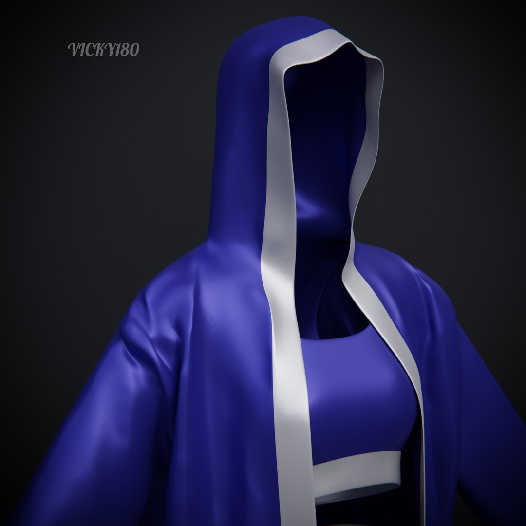 3D Female Boxer Outfit - Shorts Set and Robe https://p.turbosquid.com/ts-thumb/3k/vY0x8m/u6/4/jpg/1670441478/1920x1080/fit_q87/6ef90813e71d6fd18dafbb4793fc04e1da98b3bf/4.jpg