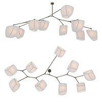 andrea claire studio Cassiopeia 9  Bamboo chandelier