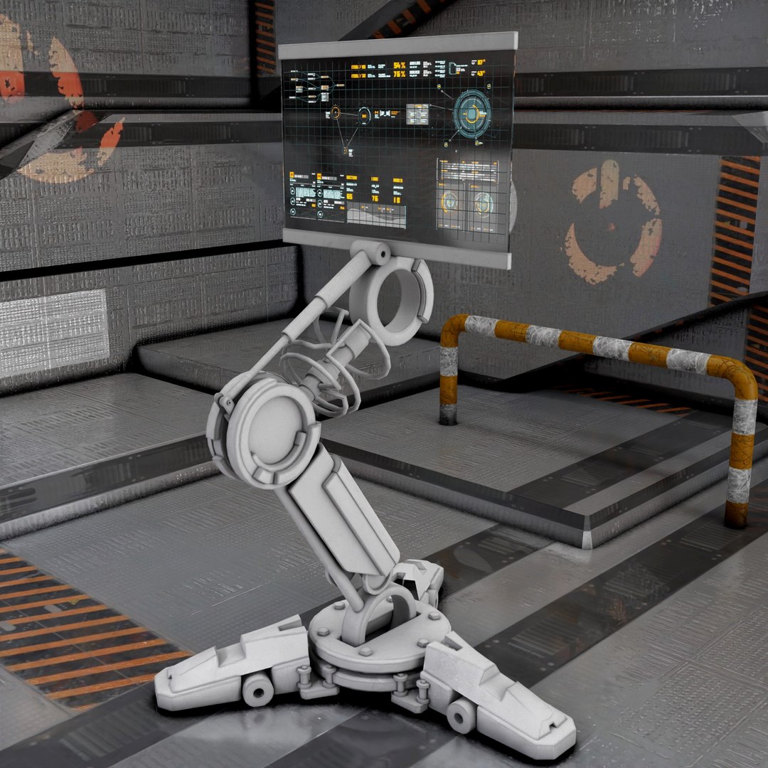 Scifi Computer Model - TurboSquid 1976523